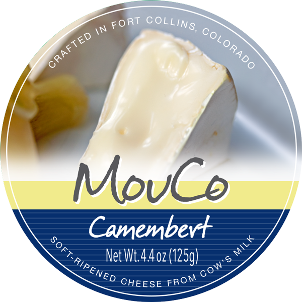 MouCo Camembert Cheese Label
